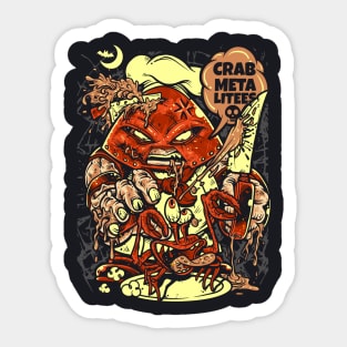 JuggerCrab Sticker